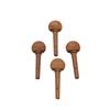 Conjunto de pinos de afinação de violino de tamanho 4 tamanhos 4/4 peças e acessórios de substituição de madeira para violino