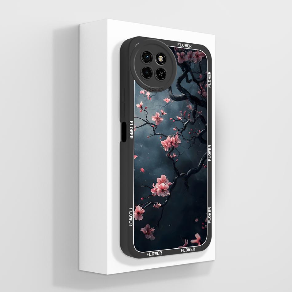 För itel S23 Plus Telefonfodral Sött Kreativt Fullt Skydd Funda För itel S 23 Plus Mjukt Flytande Silikon Lättviktigt Skal Capa