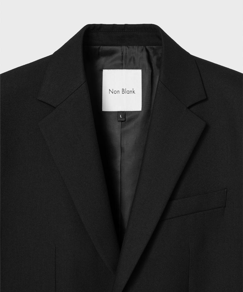 Nonblank Ns Semi-Overfit Blazer_Black