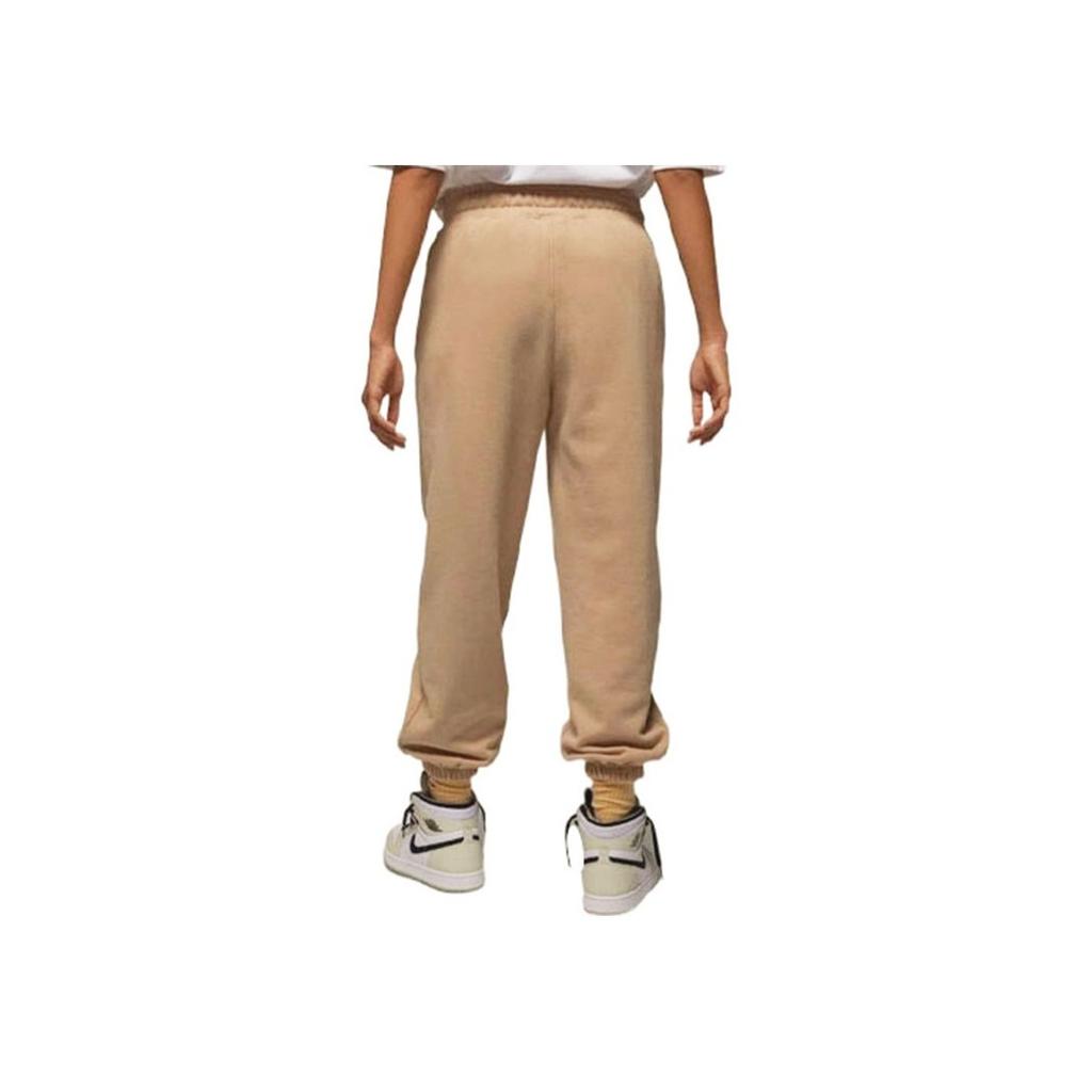 Jordan Elastic Waistband Joggers With Side Pockets And Fleece Lining Women Bottoms Khaki DQ4608-254