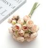 Ranunculus Artificial Flower,Faux Peonies Artificial Flowers 11.8 Inch Silk Flowers with Stems,27 Corollas Bouquet Decorations