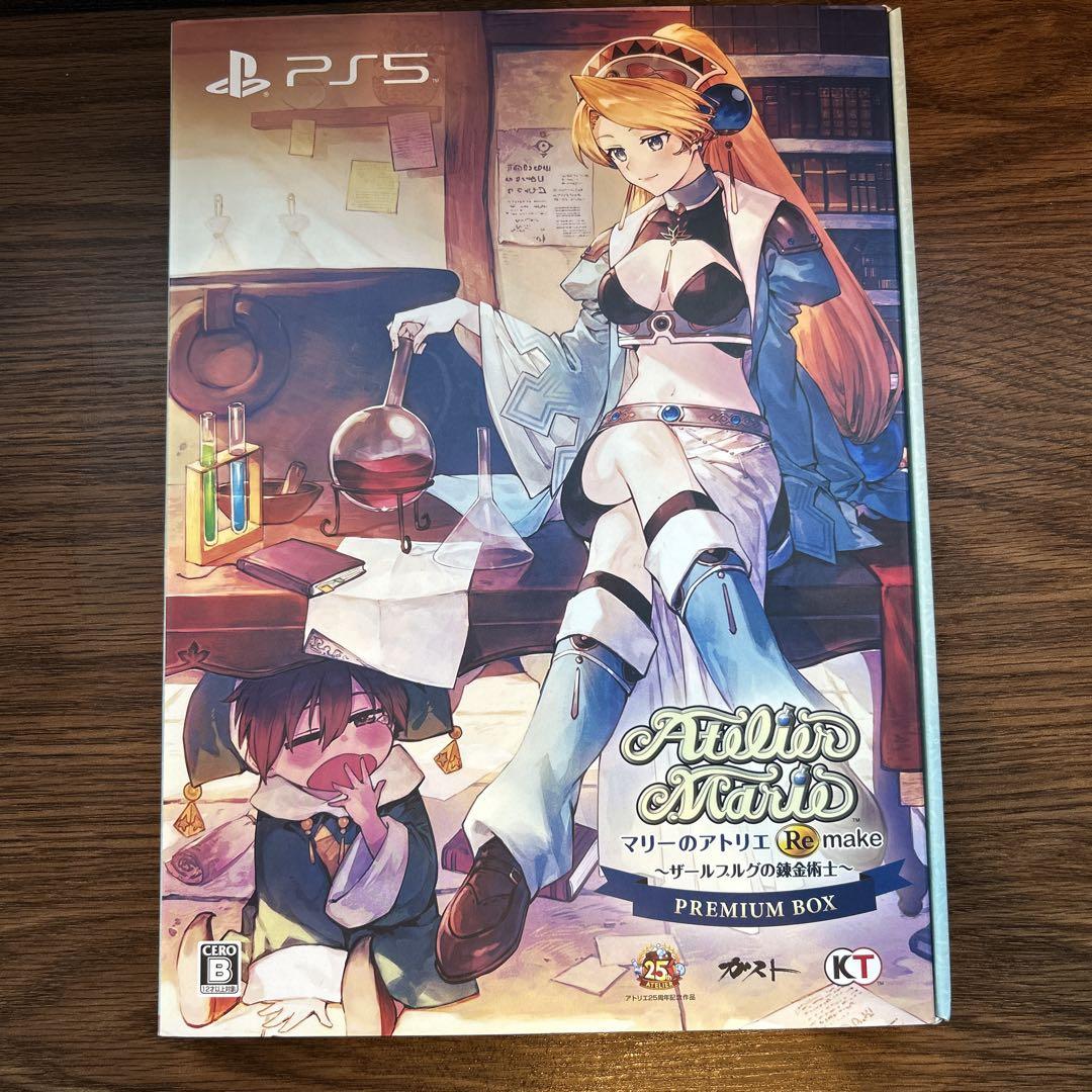 

[USED] Marie s Atelier Remake Premium Box PS5 software unboxing, etc.