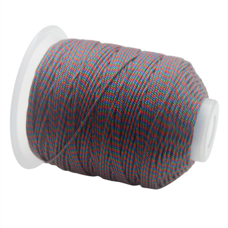 Tibetan Hand-Rubbed Cotton Thread Xingyue Bodhi Wenwan Bracelet, Non-Elastic Special Wire Rope, Wear-Resistant Beaded Woven Cotton Rope