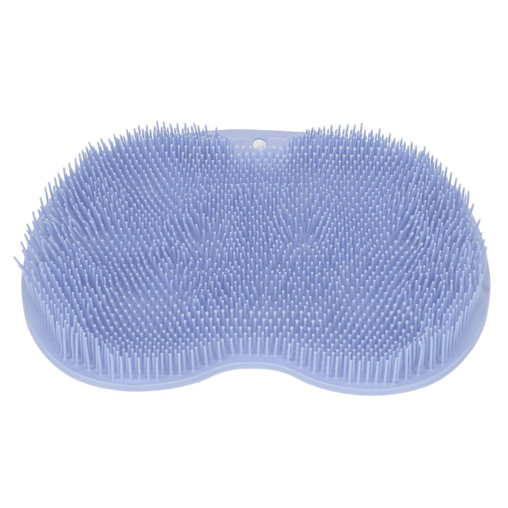 Multifunctional Shower Brush with Non Slip Suction Cup Soft Flexible Foot Body Scrubber for Bathroom