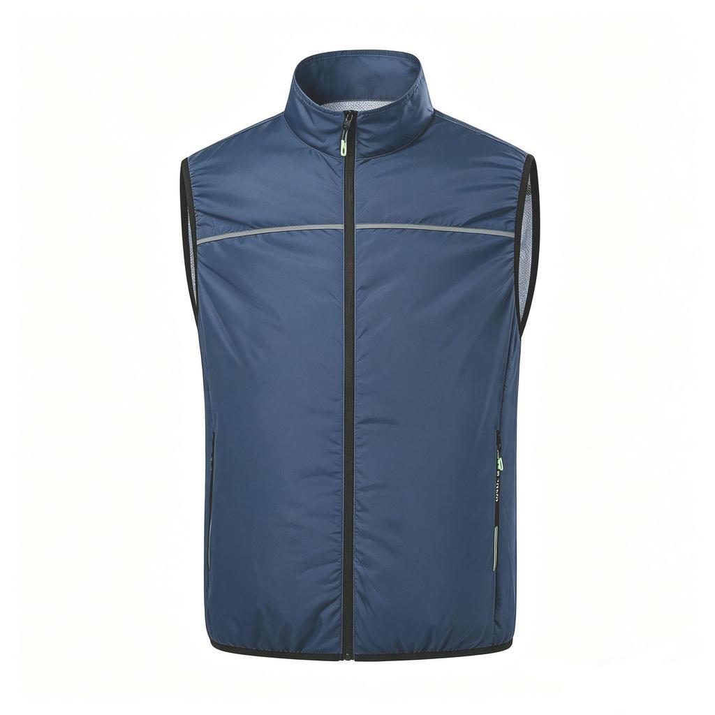 Gilet Raffreddante Intelligente da Esterno da Uomo - Abbigliamento Estivo Condizionato.