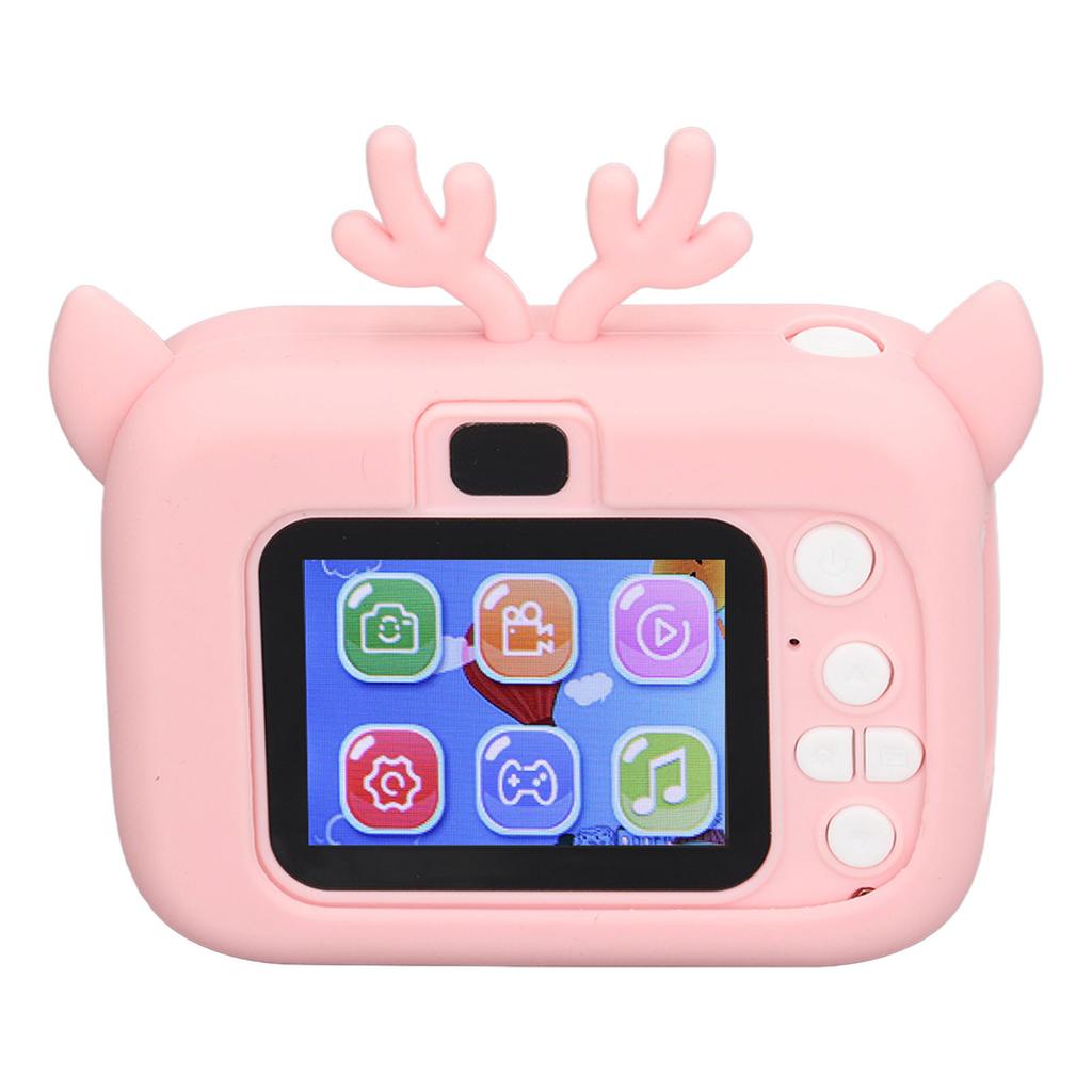 Children Camera 2in Color Display 20MP Record Game Kids Video Camera with Filters Frames Birthday Gift 5V