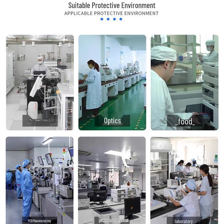 Static-free Lab Coat: Anti-static Dustproof Suit & Cleanroom Workwear in White, Blue, Pink - Available in Men's & Women's Styles