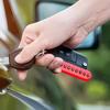 10 Colors Anti-Lost Phone Number Plate Car Keychain Pendant Auto Vehicle Card Keyring Key Chain for Men and Women