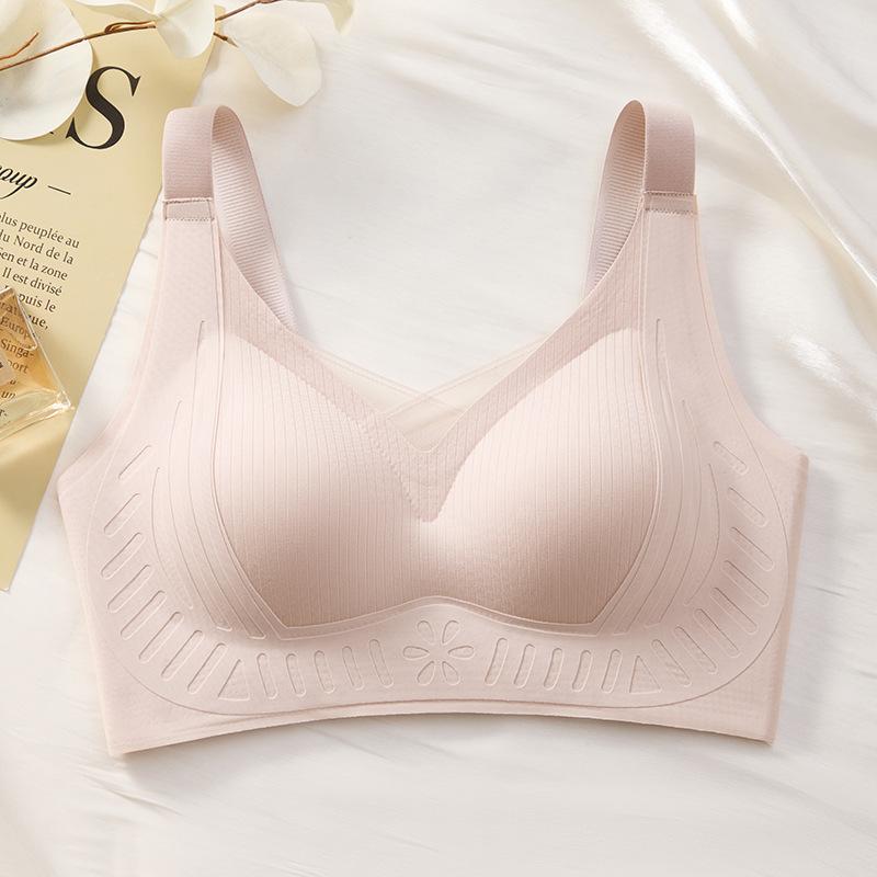 Pilates seamless adjustment underwear, small breasts gathered and breathable, no steel ring, soft support, pull and close, breast bra cover