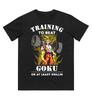 Anime Dragon Ball Goku Aufdruck Reines Baumwoll-T-Shirt für Männer und Frauen FrühlingSommer Neue Kollektion Mode Kurzarmhemd
