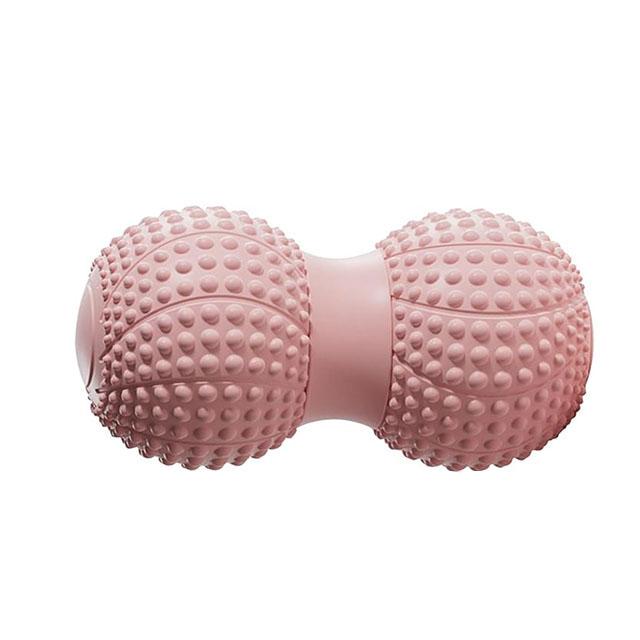 Tpe Yoga Fitness Ball Peanut Roller Double Lacrosse Massage Ball For Deep Tissue Myofascial Release Neck Leg Arm Muscle Relax