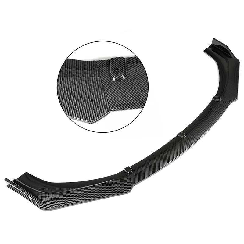 Car Accessories Front Bumper Lip Splitter Plate Protective Trim Covers Spoiler Diffuser Body Kit Fit For Infiniti Q50 2018-2024