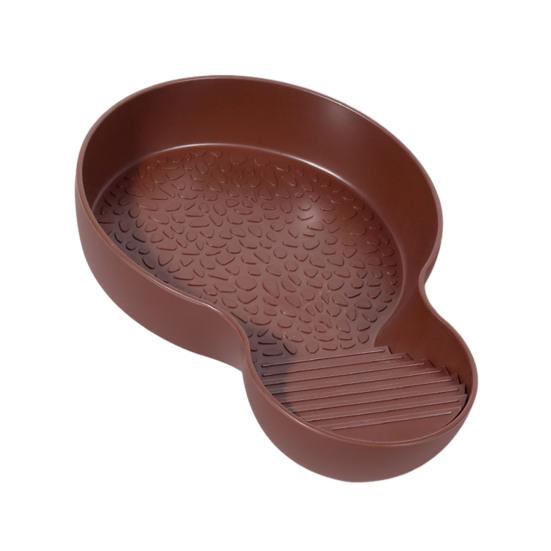 Reptile Bathing Pool Tortoise Food And Water Feeder Bowl with Ramp Reptile Feeding Dish Aquarium Ornament for Gecko Snake Turtle Bearded Dragon Lizard