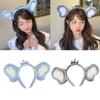 Plush Hair Hoop Fluffy Koala Ears Theme Party Performance Headdress Washing Face Headband Cosplay Hair Accessories