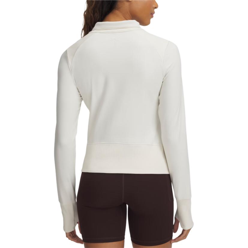 Under Armour Meridian Solid Comfort Zip Collar Jacket Women Jacket Stone 1379157-279