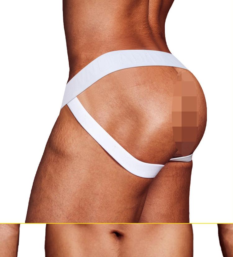 Men's Backless Butt-Lifting Stretchy Modal Low-Rise Thong Lingerie