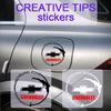 kcwx2 Car Fuel Tank Cap Stickers Vinyl Fashion Decoration Decals For Chevrolet Cruze Cobalt Sonic Spark Lacetti Aveo Malibu XL Captiva