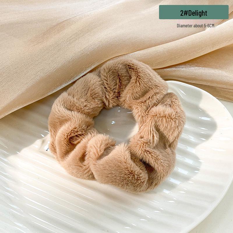 Children's Floral Lace Double-Layer Scrunchie Hair Tie