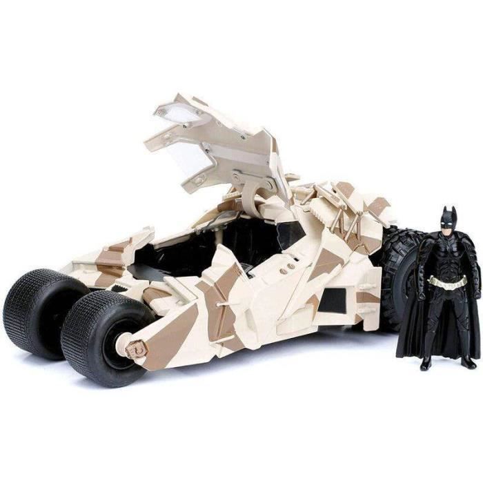 Jouet - Ocio Stock - The Dark Knight Batmovil metal camouflage car + figurine - Noir - A partir de 8 ans - 1:24