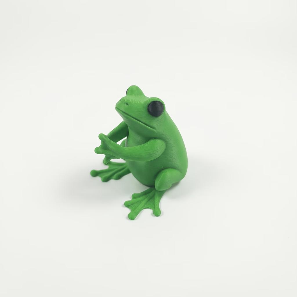 Adorable 3D Green Frog Pen Holder Multi-Functional Pen Stand Creative Stationery Storage Desktop Decor Frog Lovers Gift