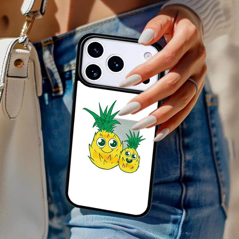 Pineapple Summer Phone Case For iPhone 17 Air 14 15 13 12 Max Cover For Apple 16e 11 Pro Max Plus Coque