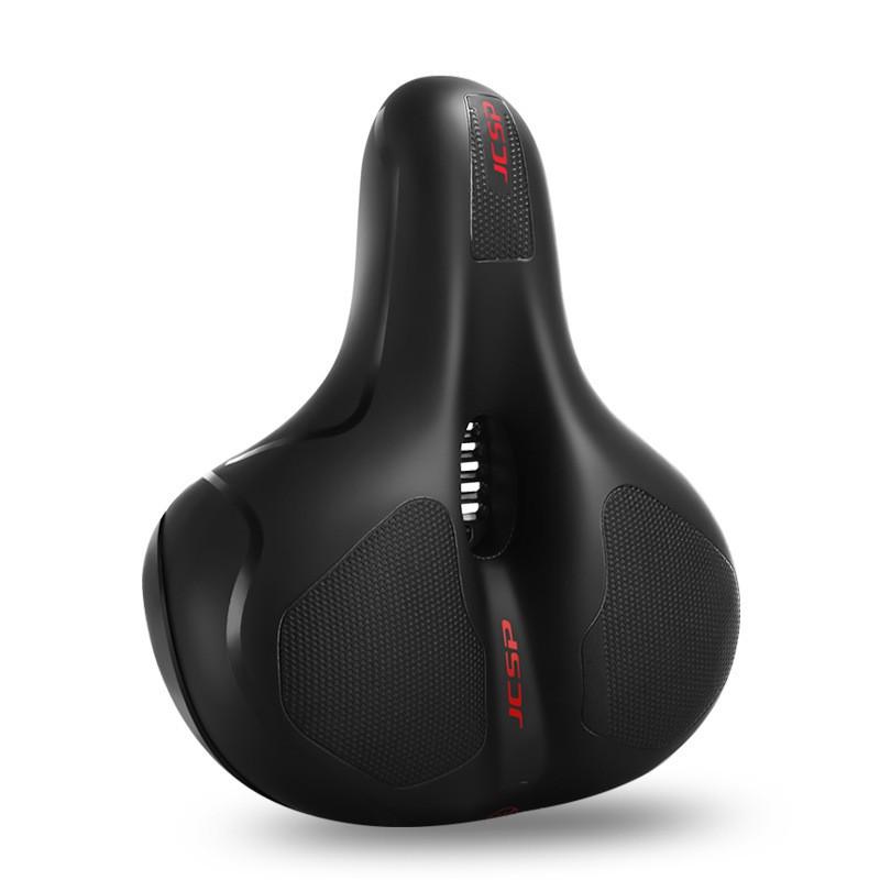 Mountain Bike Saddle Comfortable Thick Silicone Bicycle Seat Universal Cycling Cushion With Reflector