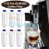 Coffee Machine Filters Compatible with DeLonghi DLSC002 Activated Carbon Water Filter Cartridges Replacement for DeLonghi Filter 3