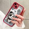 Soft Silicone Square Ladder Printing Pattern Phone Casing Full Cover Camera Shockproof Protection Rubber Case for Vivo