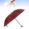 Travel Umbrella 10 Ribs Portable Manual Windproof Rainproof Sunscreen Folding Umbrella for Outdoor Travel Camping