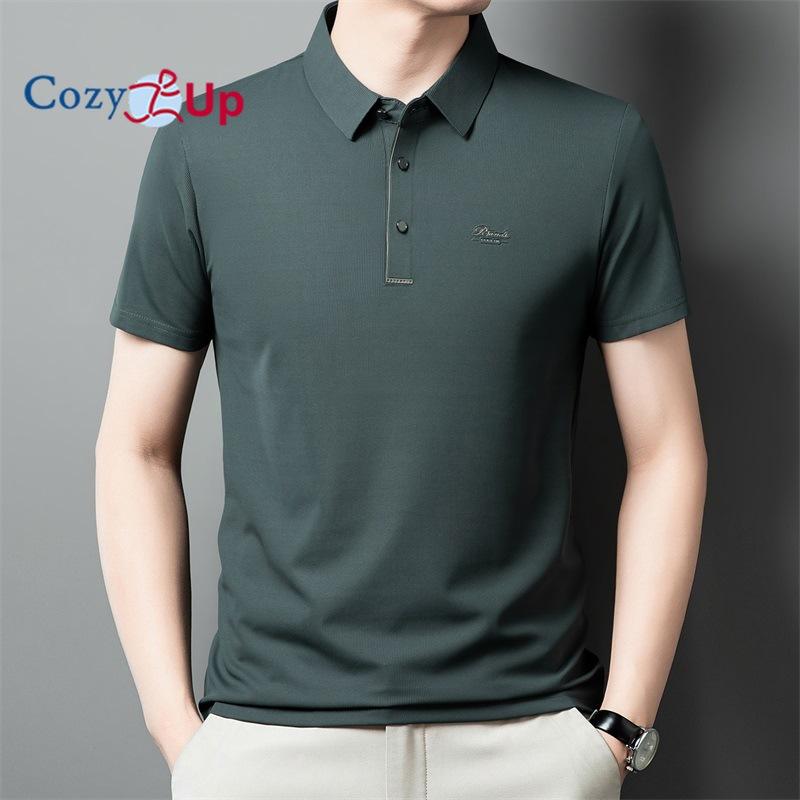 Cozy Up Mens Polo Shirts Short Sleeve Performance Moisture Wicking Athletic Workout Golf Shirts for Men