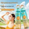 Whitening Outdoor SPF50+ Sunscreen Spray: Non-Greasy, Refreshing, Small Aperture Formula for Women, Ideal for Summer Military Training.