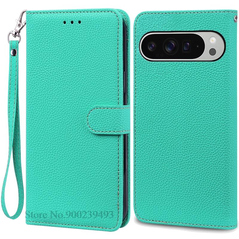 For Google Pixel 9 Case Google Pixel 9 Pro XL Case Wallet Flip Leather Cover For Google Pixel 9 Pro Case Pixel9 9Pro Etui Fundas