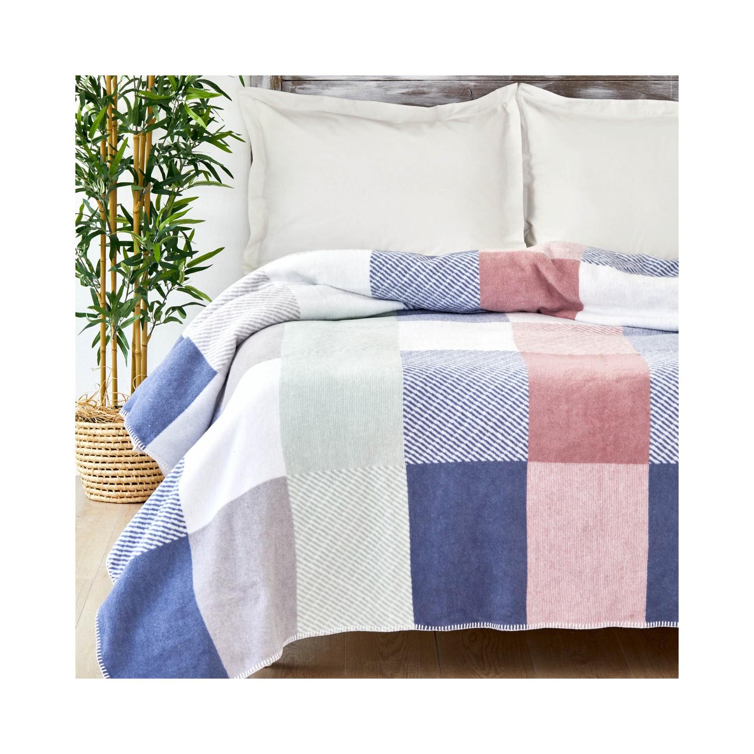 

Многослойное хлопковое одеяло Joyce Indigo из двойного хлопка