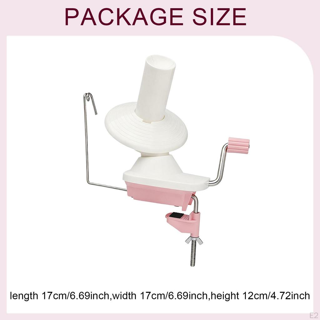 Manual Yarn Winder, Knitter,Convenient,Multipurpose Craft Winding Machine Thread Winder for