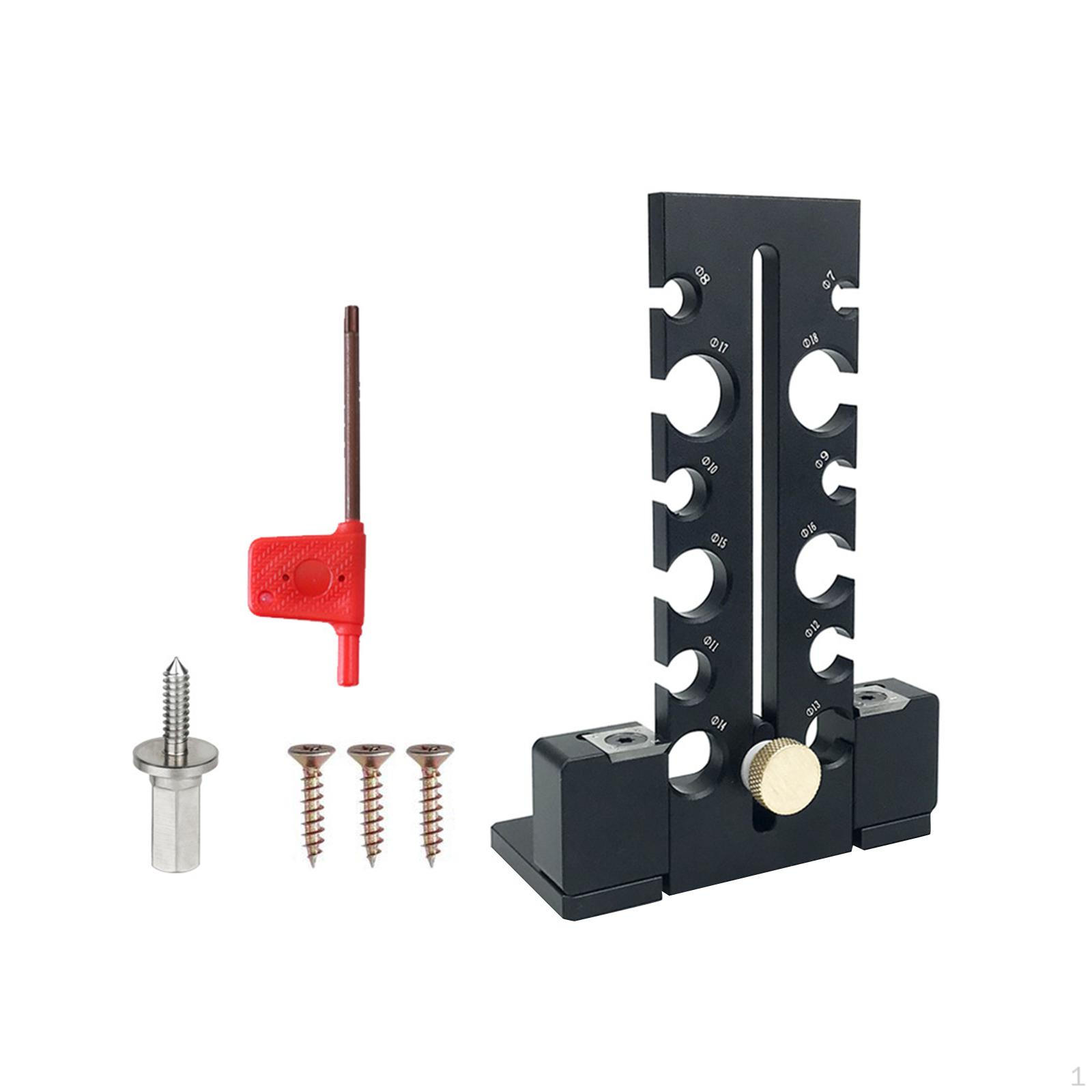 

Регулируемый сверлильный фрезерный круглый стержень вспомогательный инструмент Maker Jig Kit красный