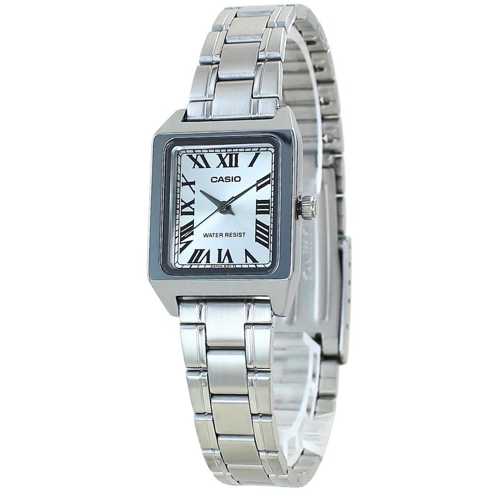 CASIO Watch with Square Silver Great for Coming of and Entrance Ceremony Women's Case, Watch, Women's Watch, Age
