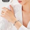 Magnetic Titanium Stylish and Casual Bracelet [KYOSI] Bracelet, Tape-Based Anti-Static