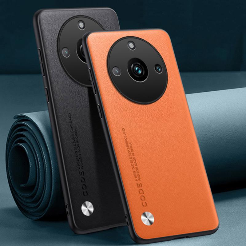 Luxury PU Leather Case For Realme 11 Pro+ Back Cover Silicone Shockproof Full Protection Phone Case For Realme 11 Pro Plus 5G