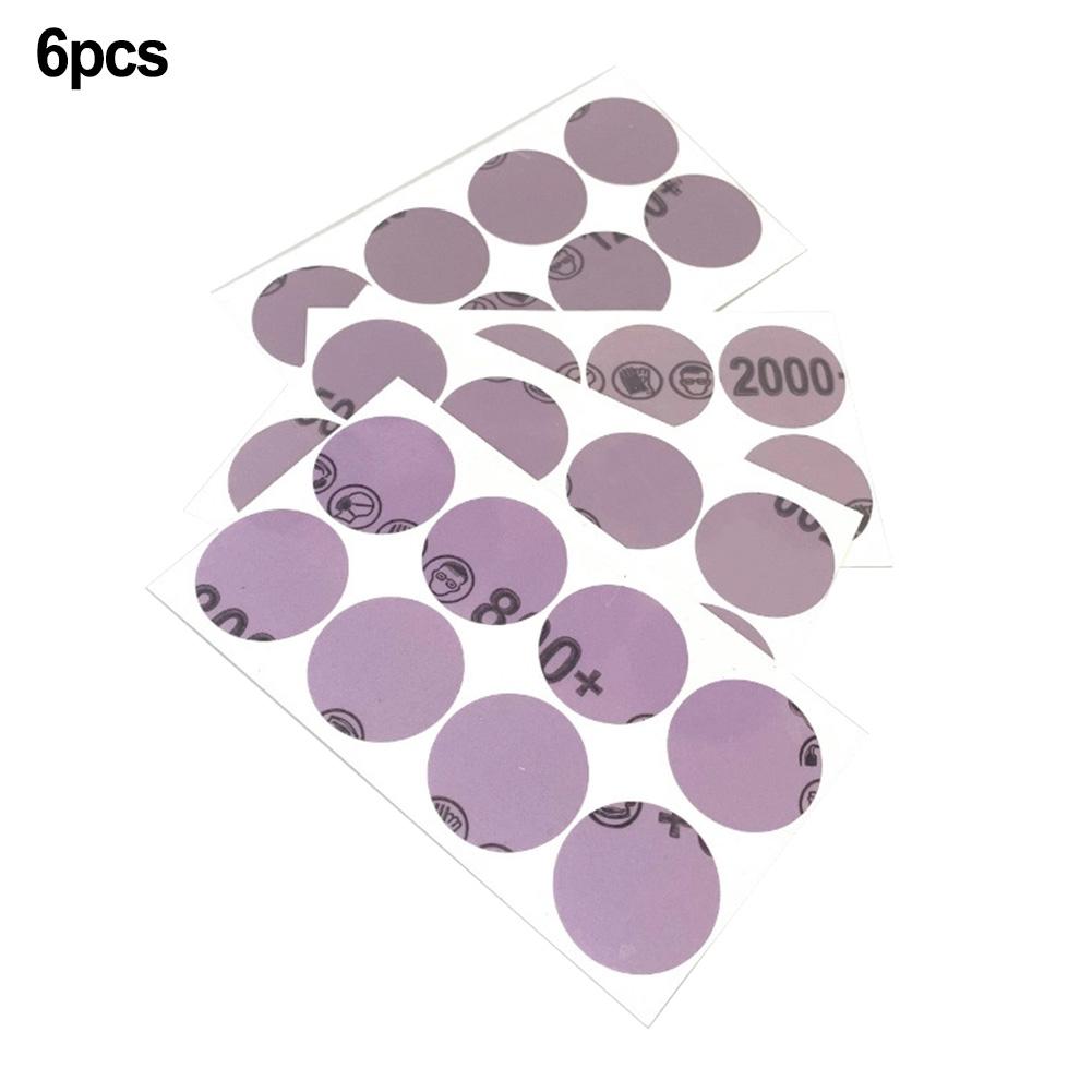 

Auto Scratch Repair Tool Steel Car Scratch Repair Scraper Paint Applicator Car Surface Repair For Various Paint Color 6PCS Sandpaper