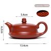 180ml Yixing Purple Clay Teapot Famous Handmade Raw Ore Dahongpao Mud Tea Pot Beauty Tea Infuser Kettle Chinese Zisha Tea Set