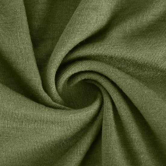 Abito estivo da donna maniche corte girocollo orlo ampio plissettato linea ad A tasche lunghezza a metà polpaccio abbigliamento femminile vestito estivo svolazzante