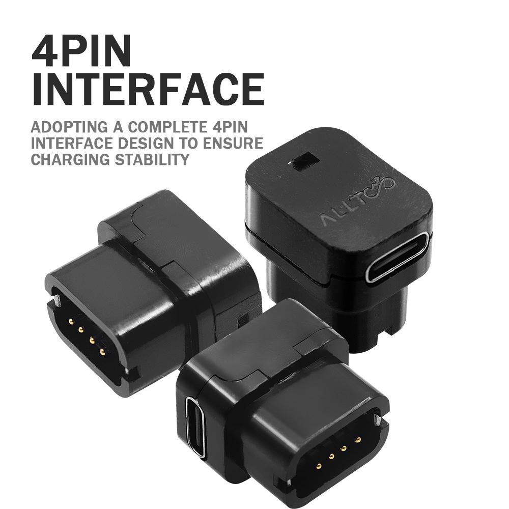 Portable Di2 Charger Adapter 4-Pin To Type-C For SHIMANO EW-EC300 R9270 9250 8170 8150 7170 12Speed Di2 Electric Bicycle Bike