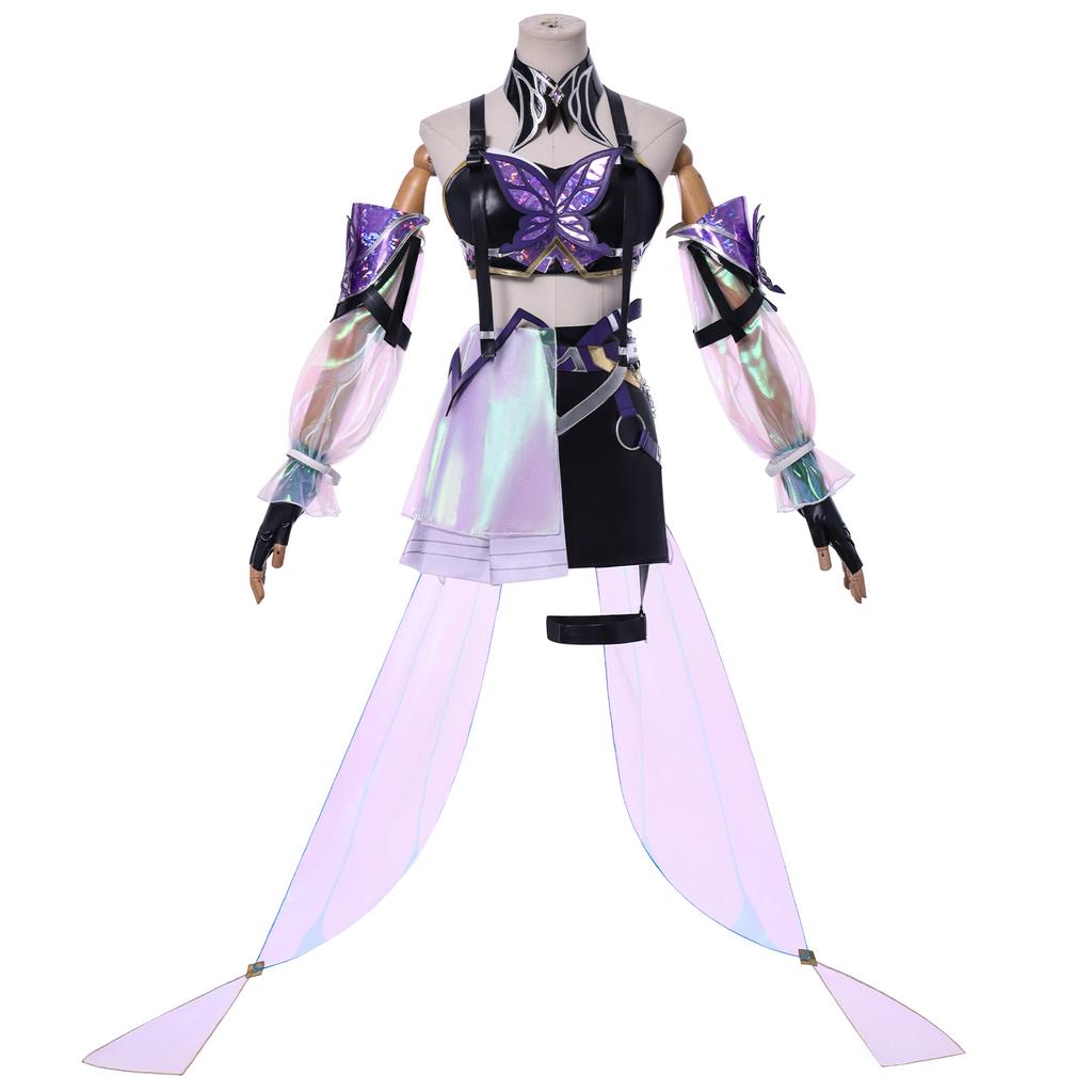 King glory cos service source · Meng Ake butterfly dance cosplay two-dimensional game animation character clothing
