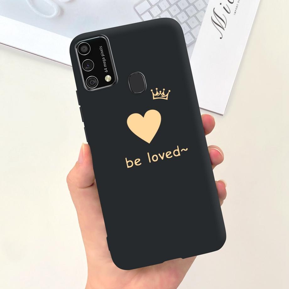 For Samsung M31 M21 2020 SM-M215F Case Ultra Soft Bumper Flower Cat Painting Housing On Smasung Galaxy M21 M 31 Funda Bumper