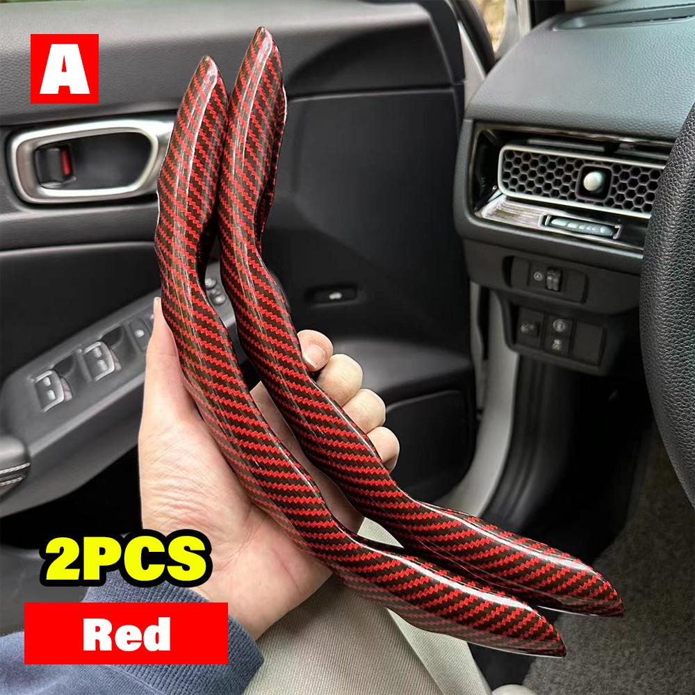 38CM Universal Car Steering Wheel Cover Breathable Anti Slip Carbon Steering Covers Suitable Steering Wheel Interior Accessories