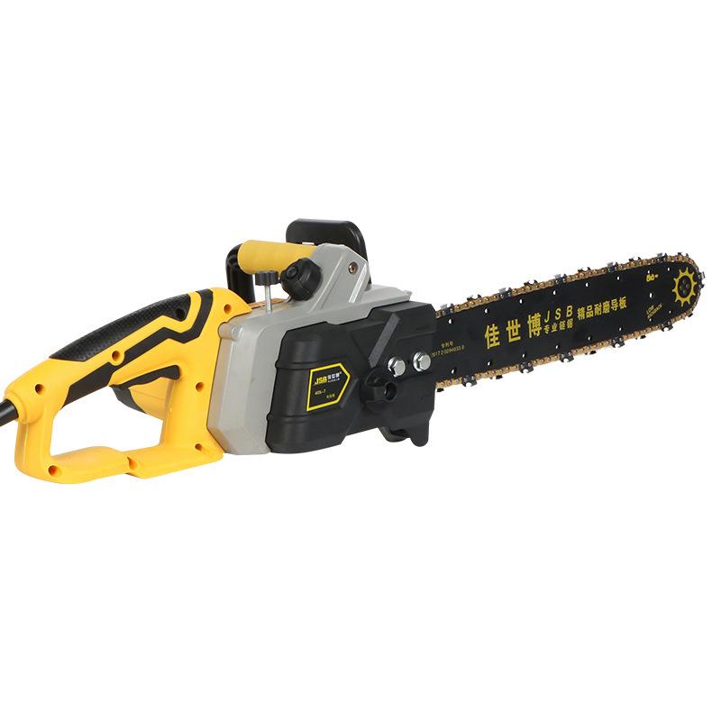 High-Power Portable Electric Chainsaw for Home Woodworking