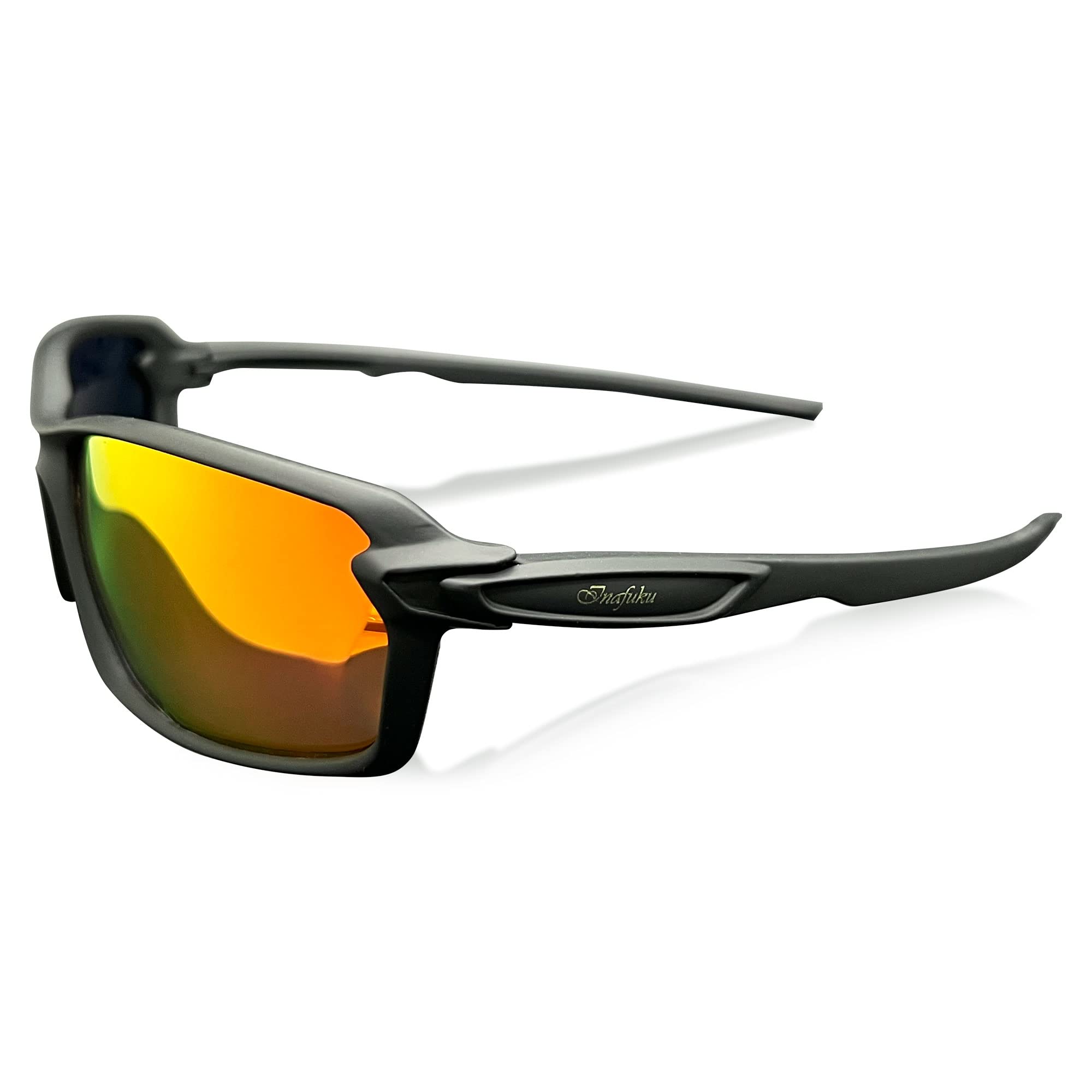 

[Inafuku] Polarized Sunglasses For Men And Women UV Protection Rectangular Sunglasses Frame Ultralight Unisex Sunglasses For Outdoor Sport Fishing