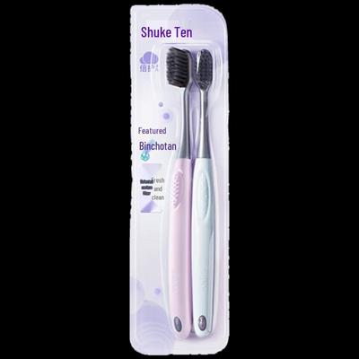 Shuke Carbon Filament Soft Toothbrush 8-Pack