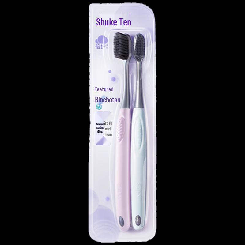 

Shuke Carbon Filament Soft Toothbrush 8-Pack
