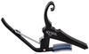 Kyser Quick Change Capo Tast für 12-saitige KG12B Gitarre, Schwarz,